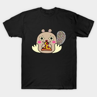 Chubbymotutu Pizza Collection - Ginger T-Shirt